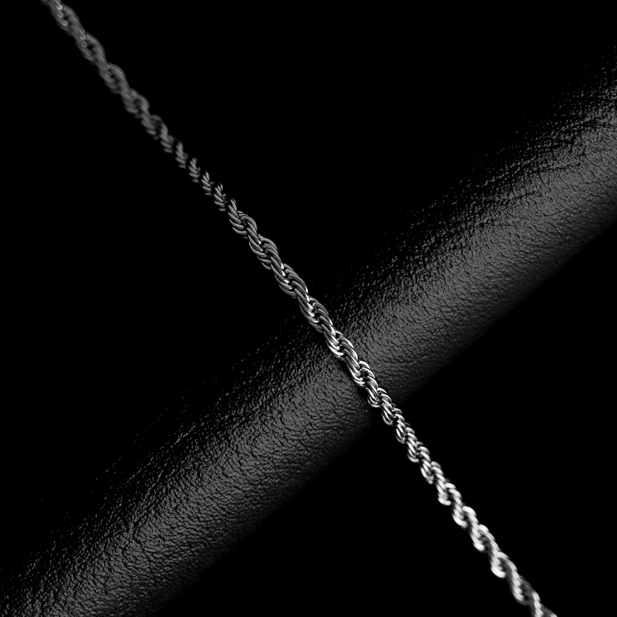 Cadena Romana plateada 6mm