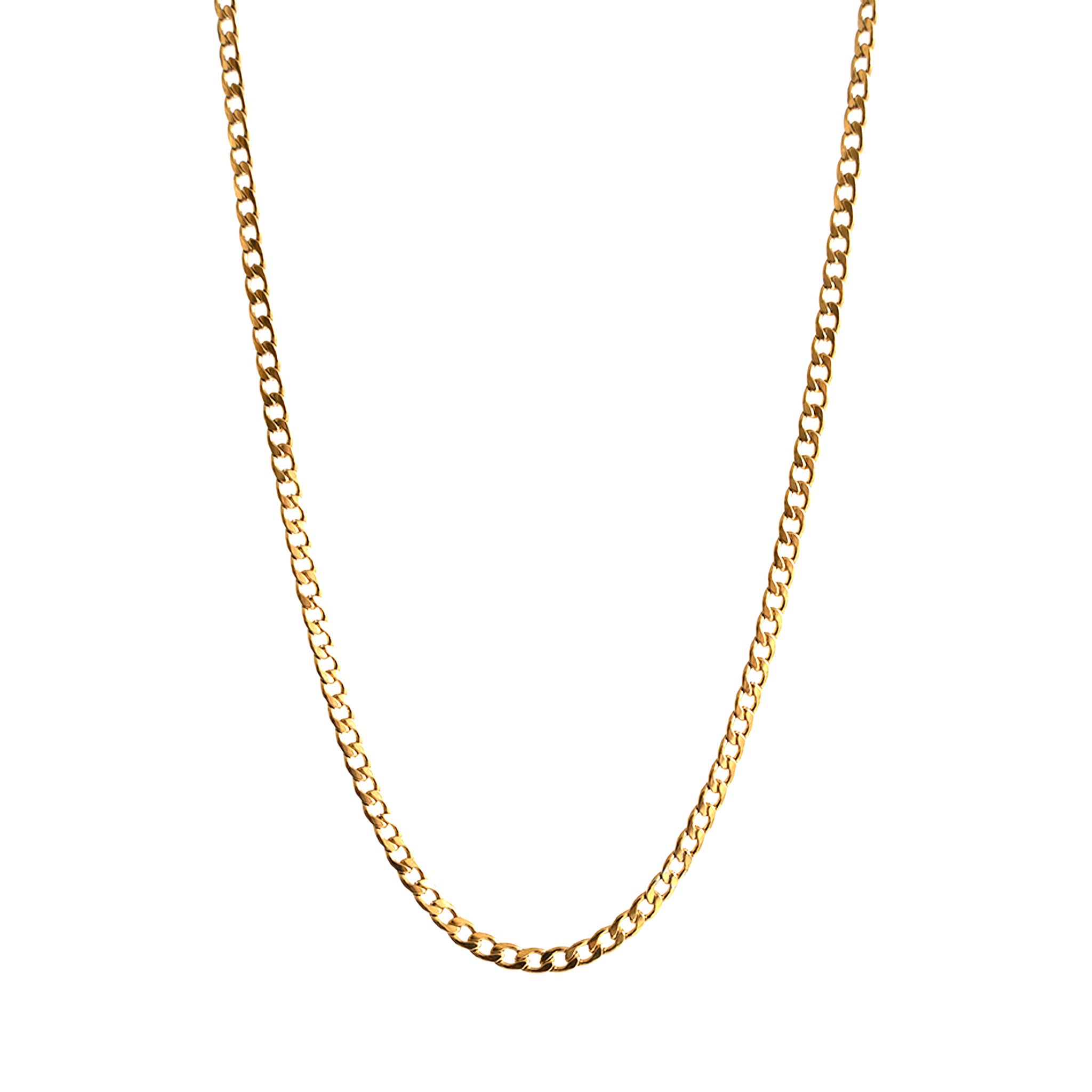 Cadena Panzer dorada 8mm