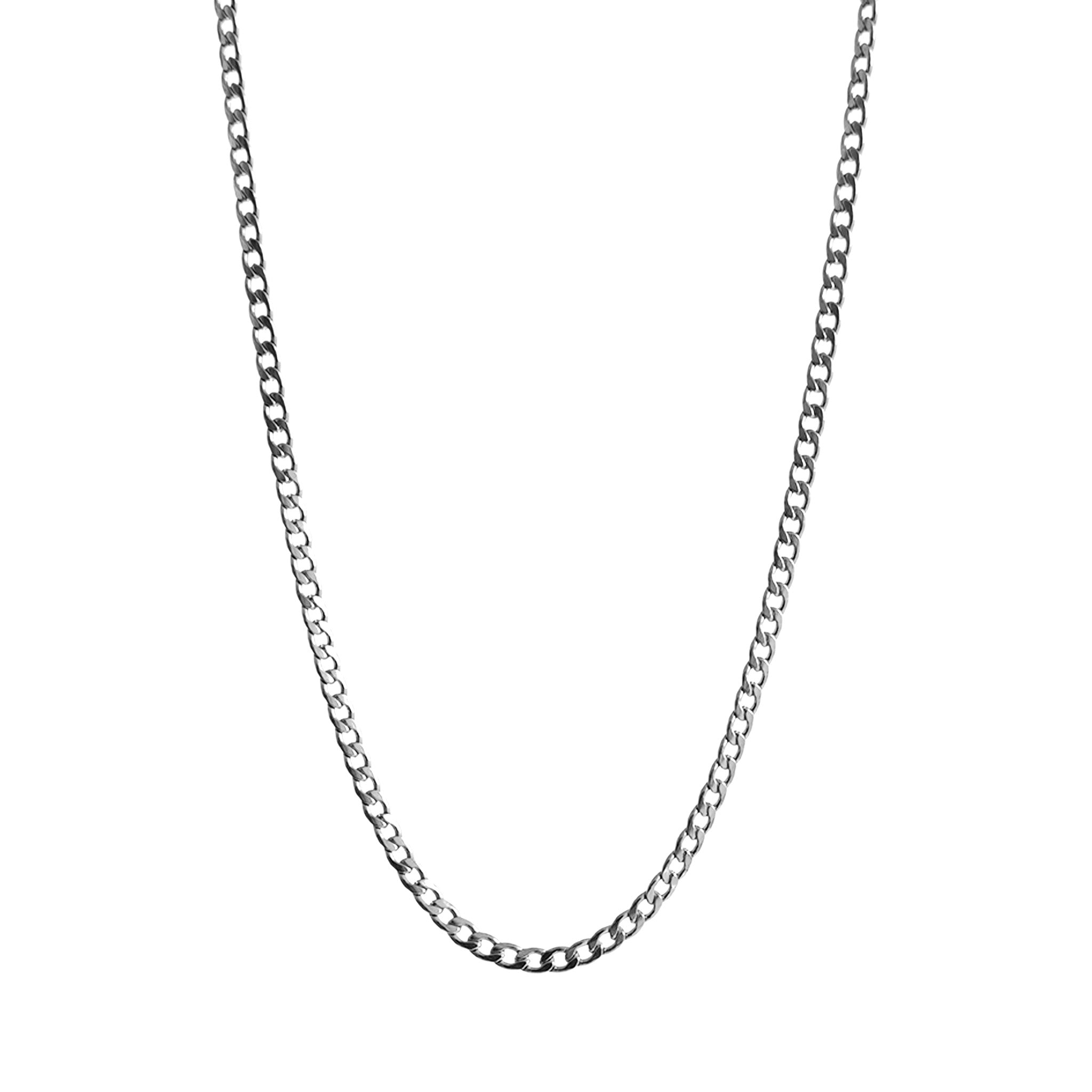 Cadena Panzer plateada 8mm