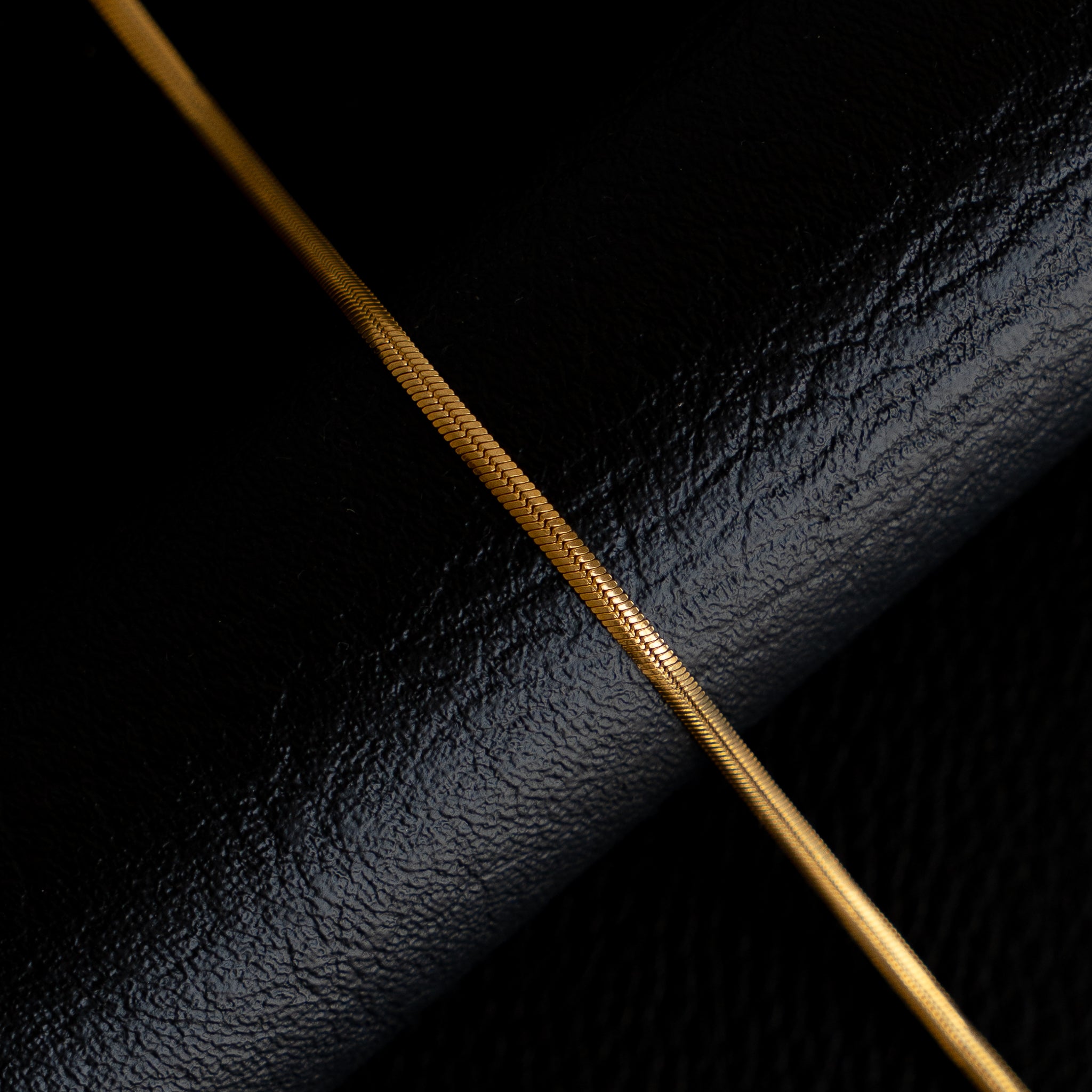 Cadena Snake dorada 6mm