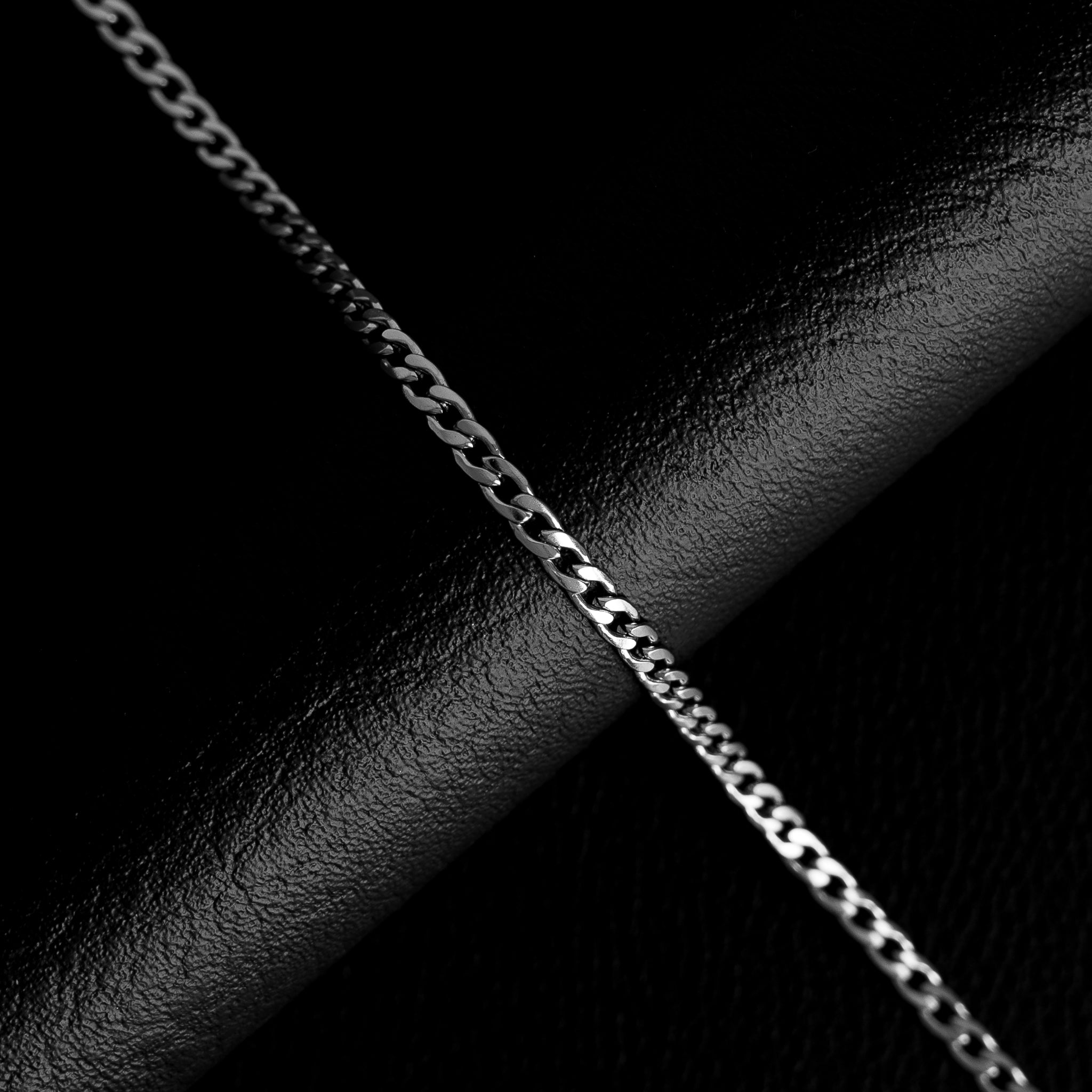 Cadena Panzer plateada 8mm